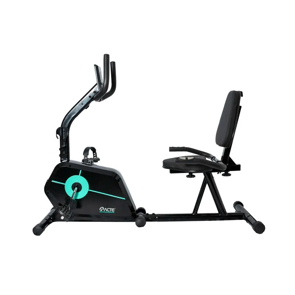 Bicicleta Ergométrica Horizontal Magnética Acte Sports E29