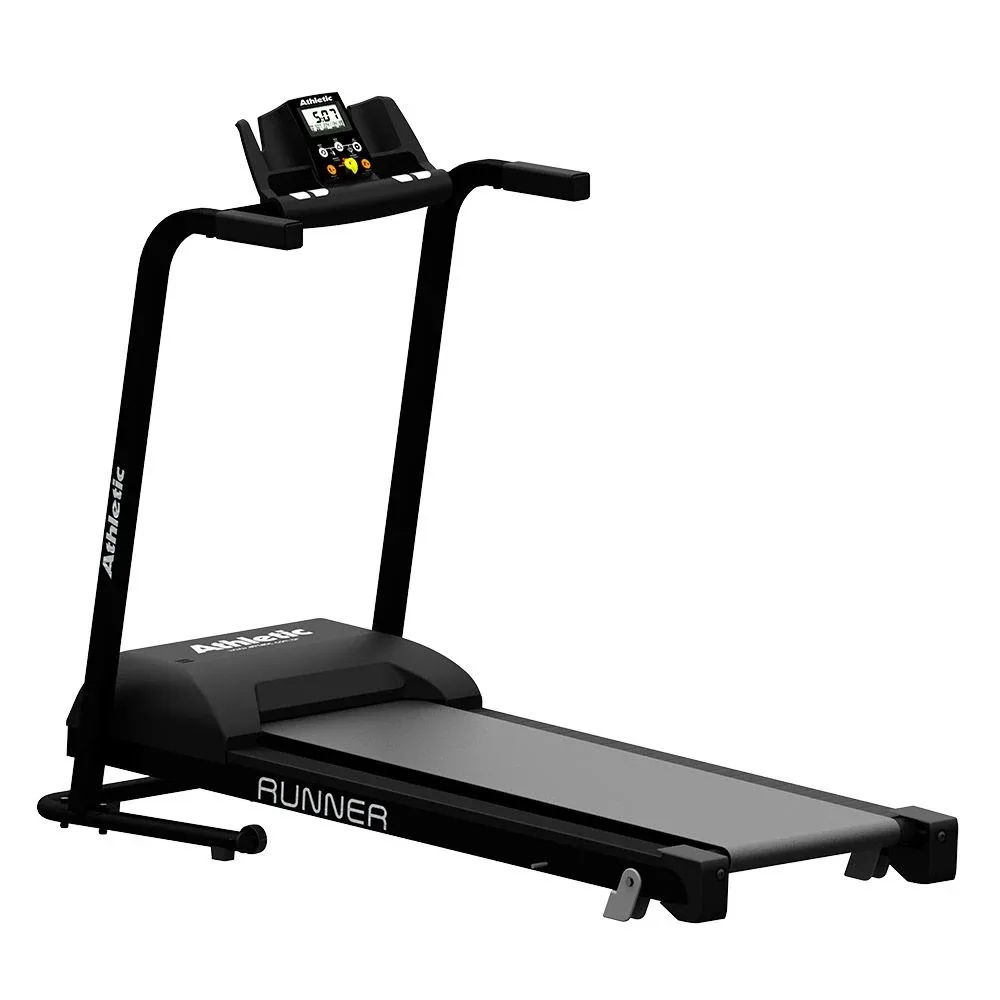 Esteira Ergométrica Athletic Runner 13 km/h, residencial, dobrável, até 120 kg