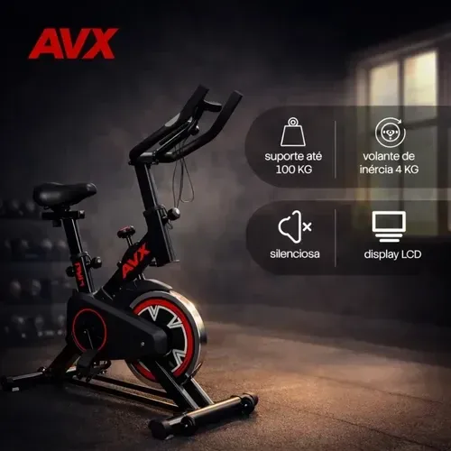 Bicicleta Spinning Ergométrica AVX avx500-bike