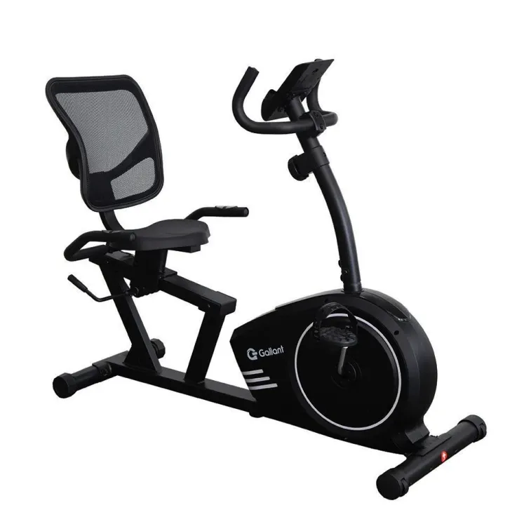 Bicicleta Ergométrica Horizontal Gallant Elite Pro Magnética Até 120kg (GBEV05HMGA-PT)