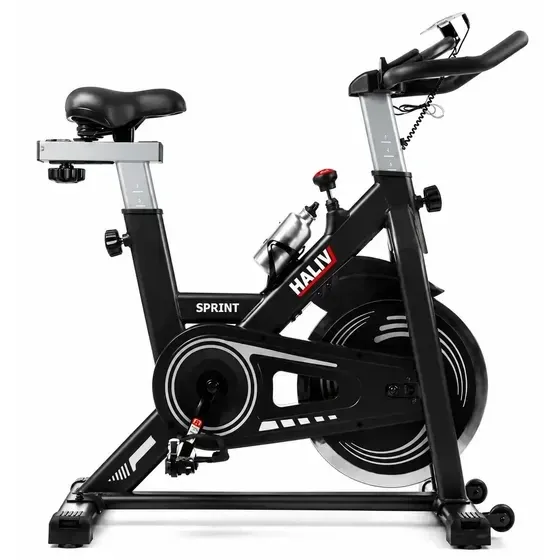 Bicicleta Spinning Haliv Inércia de 13kg Academia Treino em casa