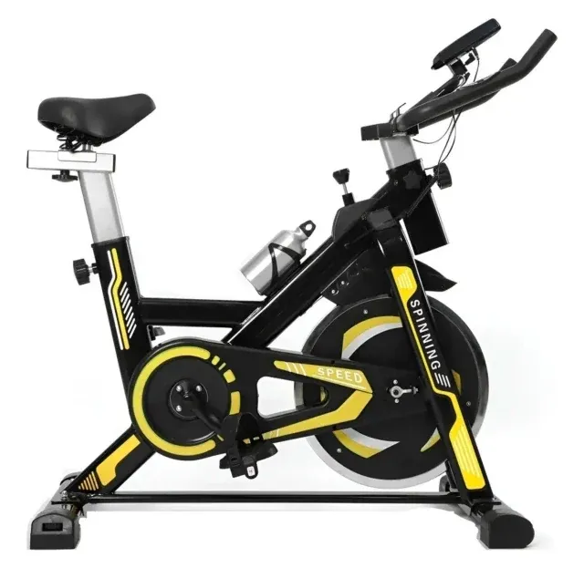 Bicicleta Ergométrica Spinning JAXJON com Roda de Inércia de 13 kg para até 130 kg