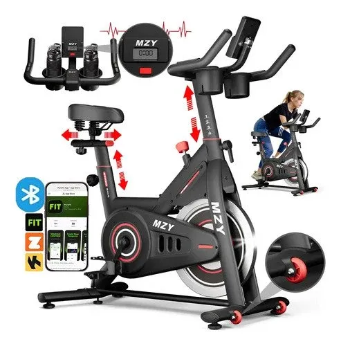 Bicicleta Ergométrica Spinning Inércia 32kg + Bluetooth App Kwikwi