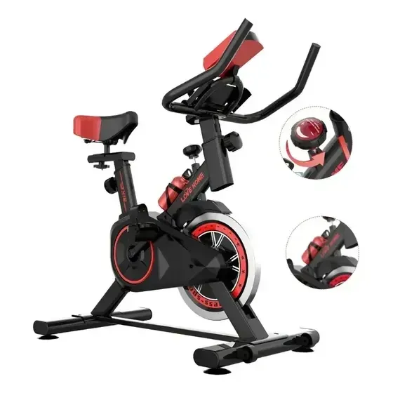 Bicicleta Ergométrica Spinning LTL 1003 para Treino com Roda de Inércia 13kg