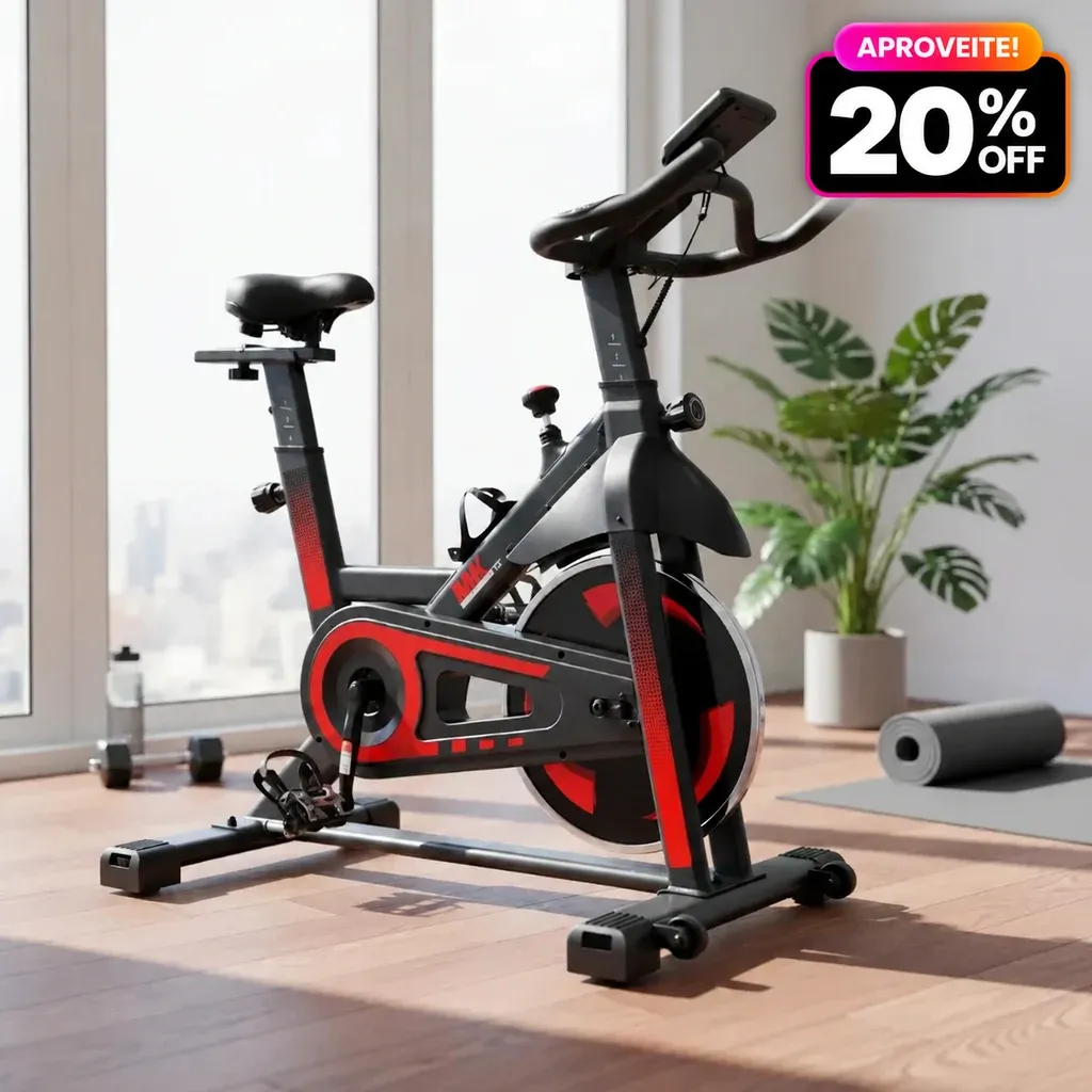 Bicicleta Ergométrica Spinning MKFIT Premium BIK0010
