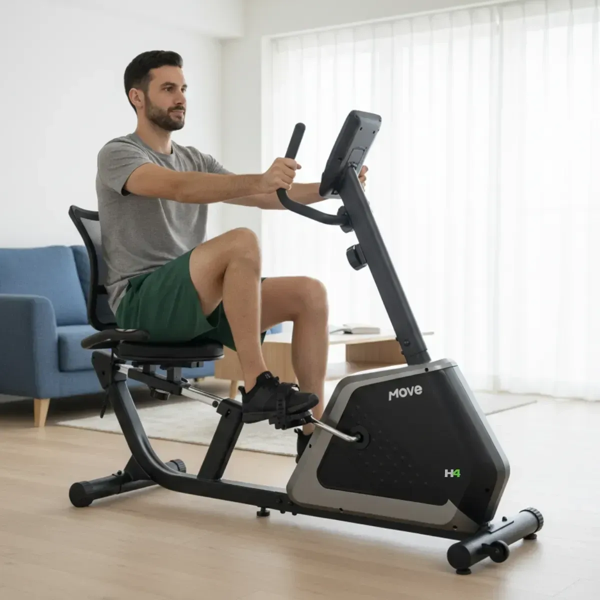 Bicicleta ergométrica horizontal Movement H4