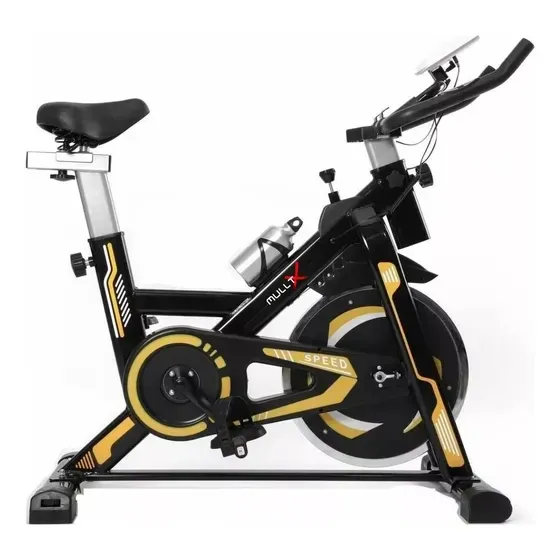 Bicicleta Ergométrica Spinning MULLTX MX6000V com Volante de 13 kg e Resistência Mecânica