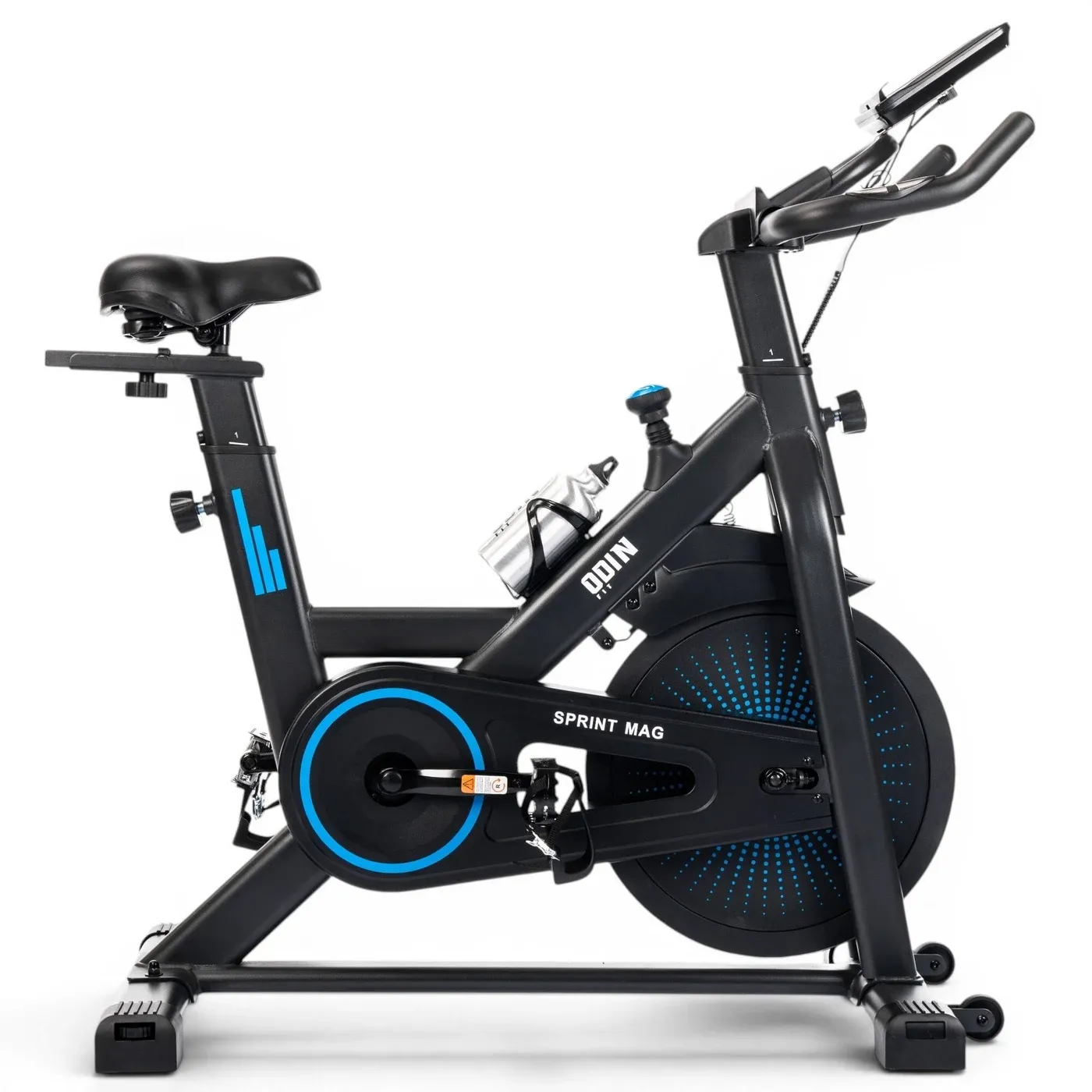 Bicicleta Ergométrica Magnética Spinning Odin Fit Roda de Inércia 13kg Sprint Mag