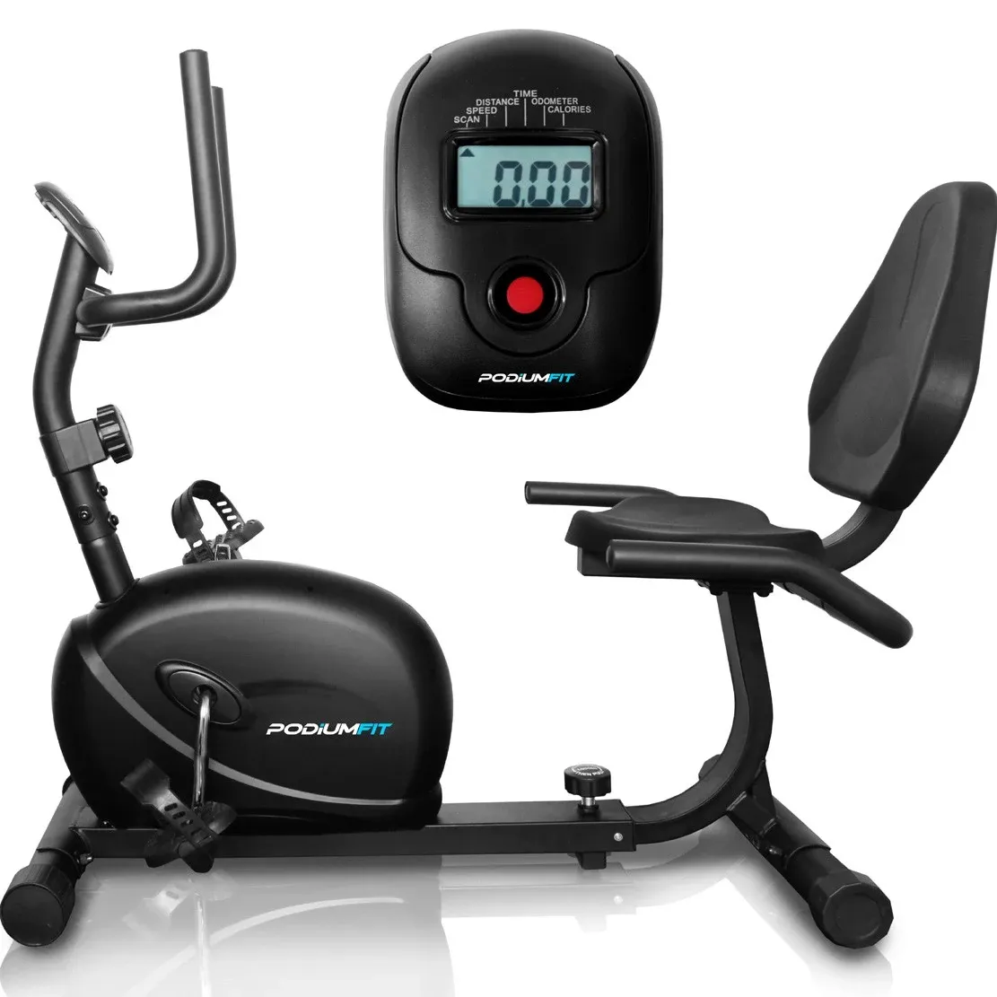 Bicicleta Ergométrica Horizontal Podiumfit H100
