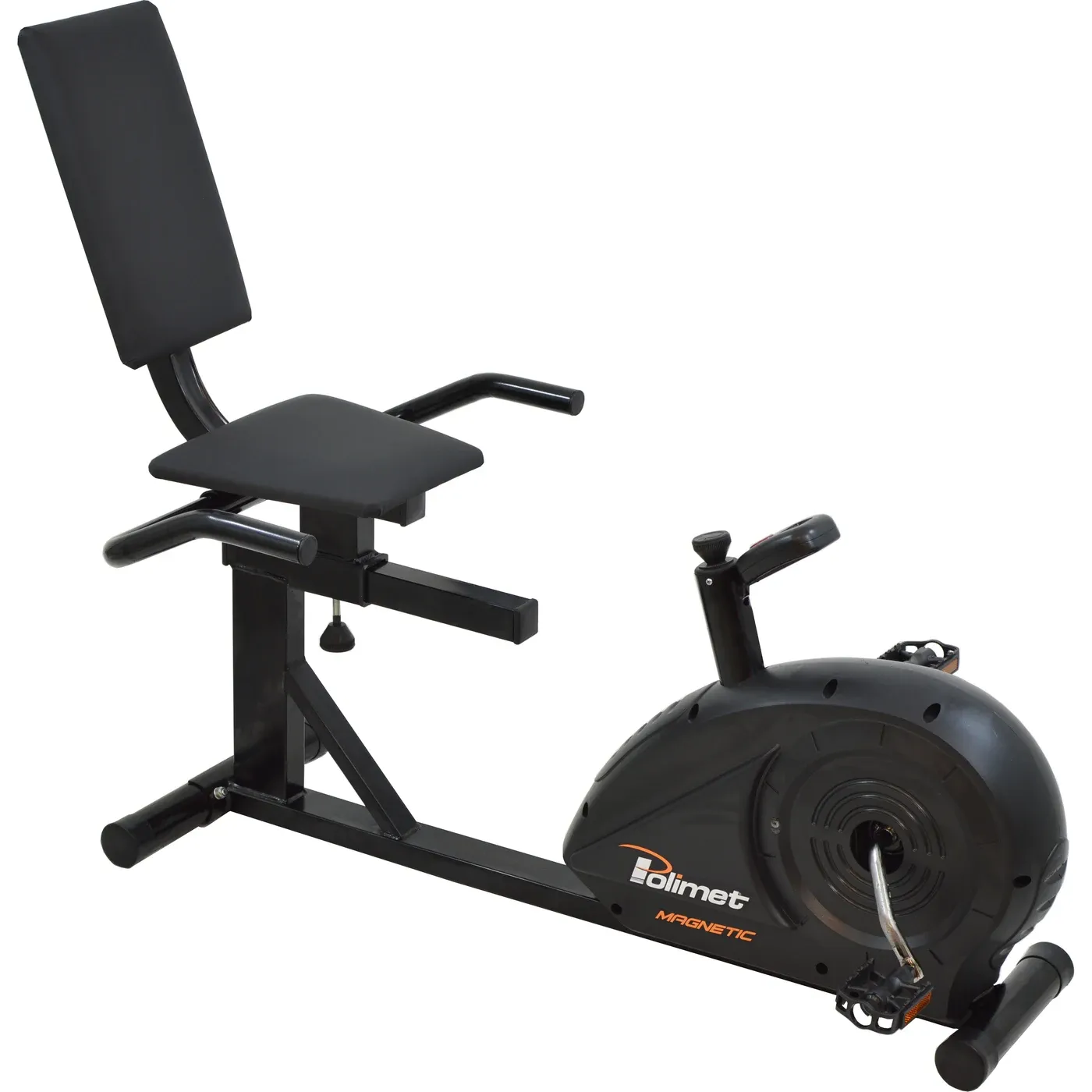 Bicicleta Ergométrica Horizontal Magnética Polimet BH-3800