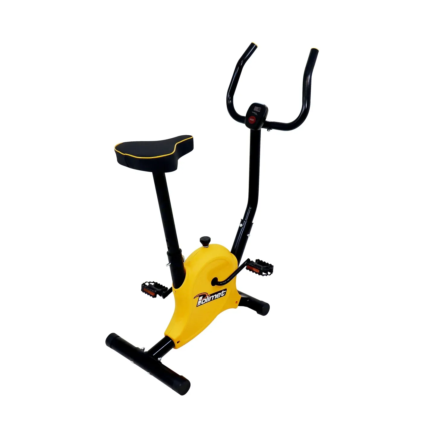 Bicicleta Ergométrica Vertical Poli Sports YB 505 até 100kg com Monitor