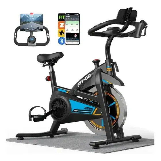 Bicicleta Spinning Rmira ER70 com volante de inércia de 14 kg