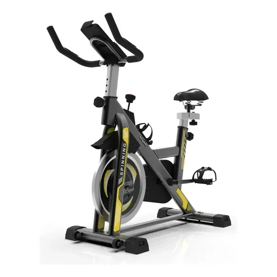 Bicicleta Spinning Com Roda De Inércia De 10kg Ergometrica