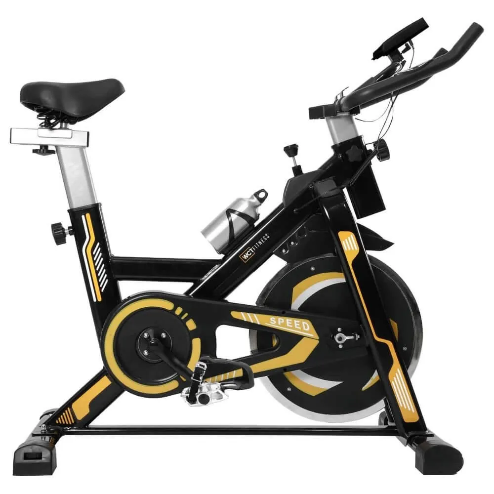 Bicicleta Spinning WCT Fitness 10100018 com Roda de Inércia de 13 kg