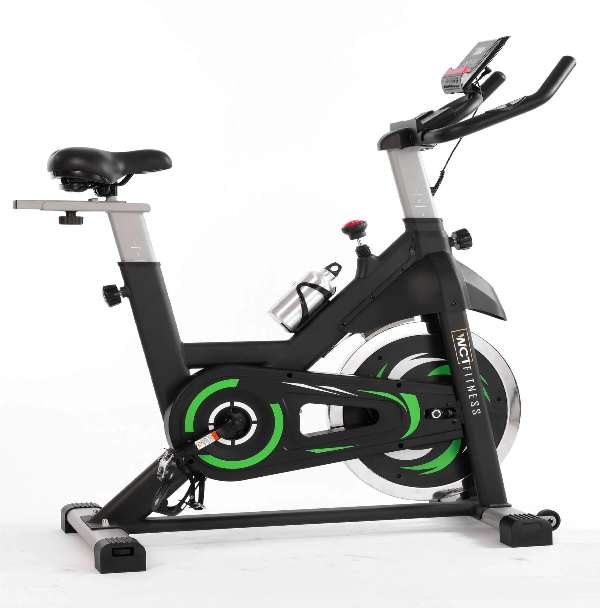 Bicicleta Spinning WCT Fitness 10100055 com Roda de Inércia de 20 kg