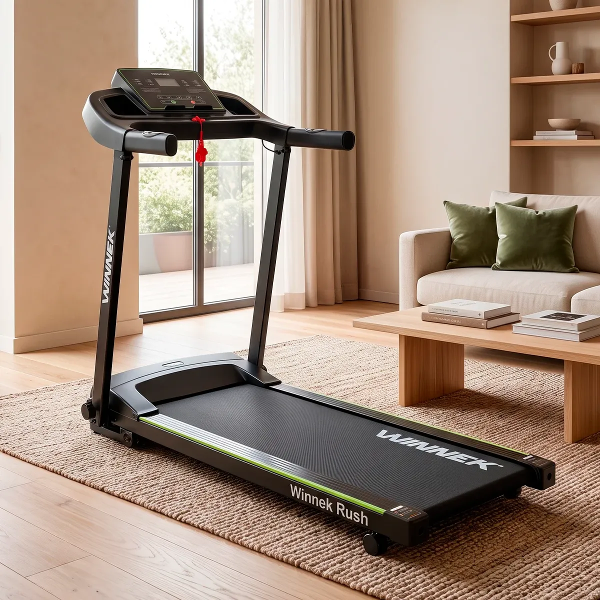 Esteira Elétrica WINNEK Rush 2.0HP Dobrável para Residências